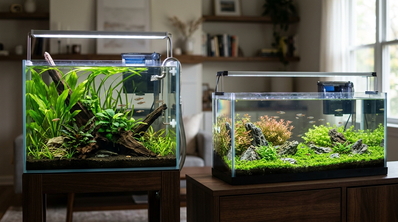 20-gallon high versus 20-gallon long